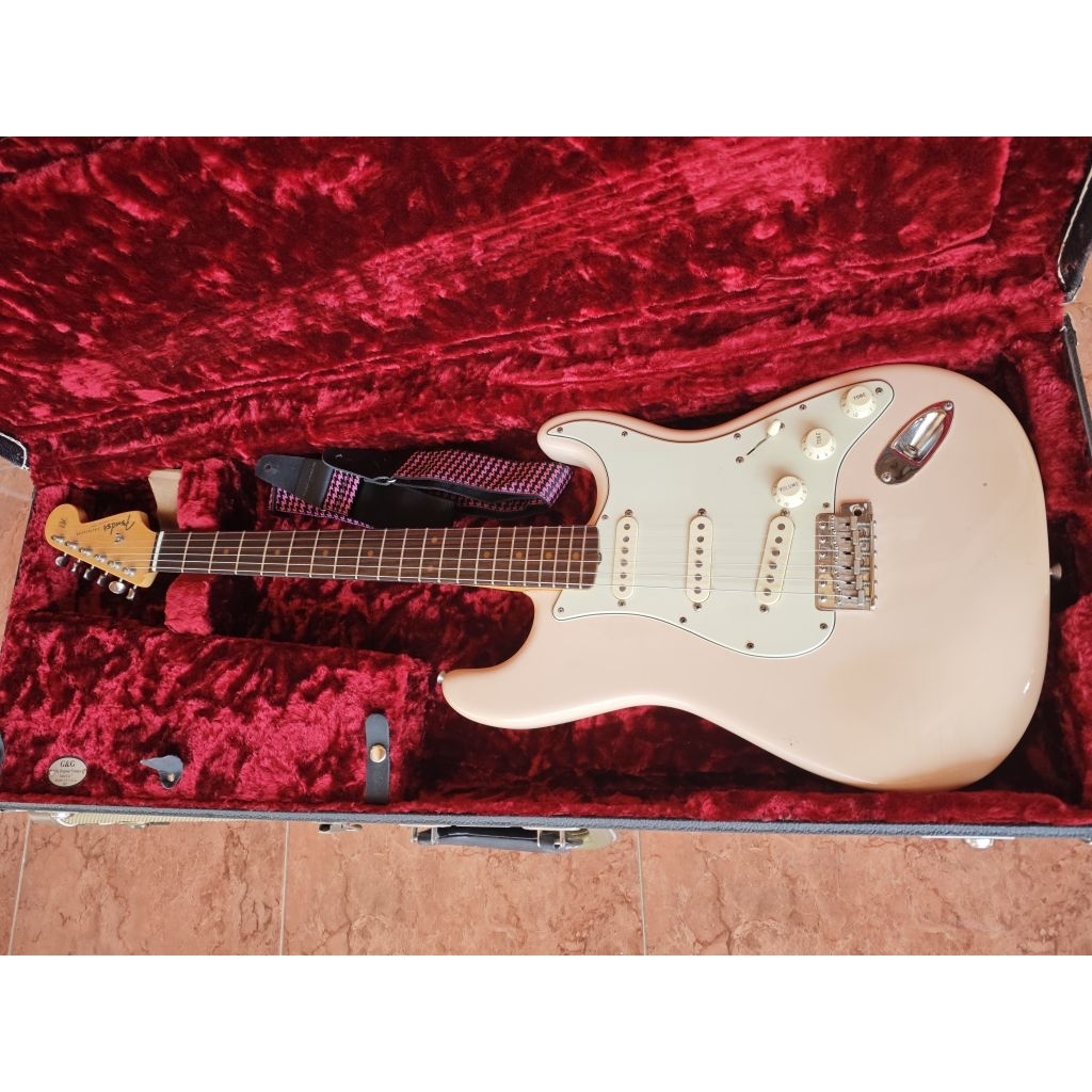 fender american original vintage reissue avri shell pink made in usa 2021