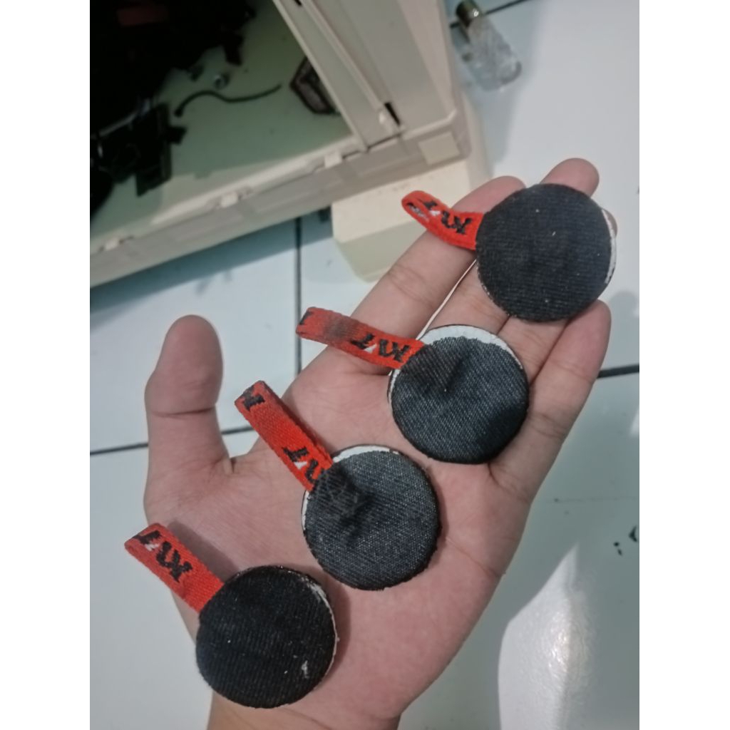 busa/gabus kuping penutup slot intercom helm KYT tt-course Original copotan helm second