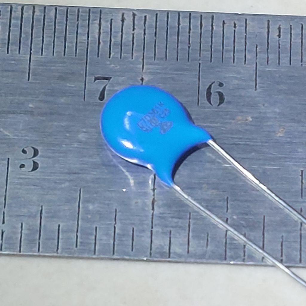 5 Buah 5Pcs 07D361K 070361K 07D 361K 07D361 Varistor Diameter 7mm ZOV ZNR TNR Metal Oxide Power Surg