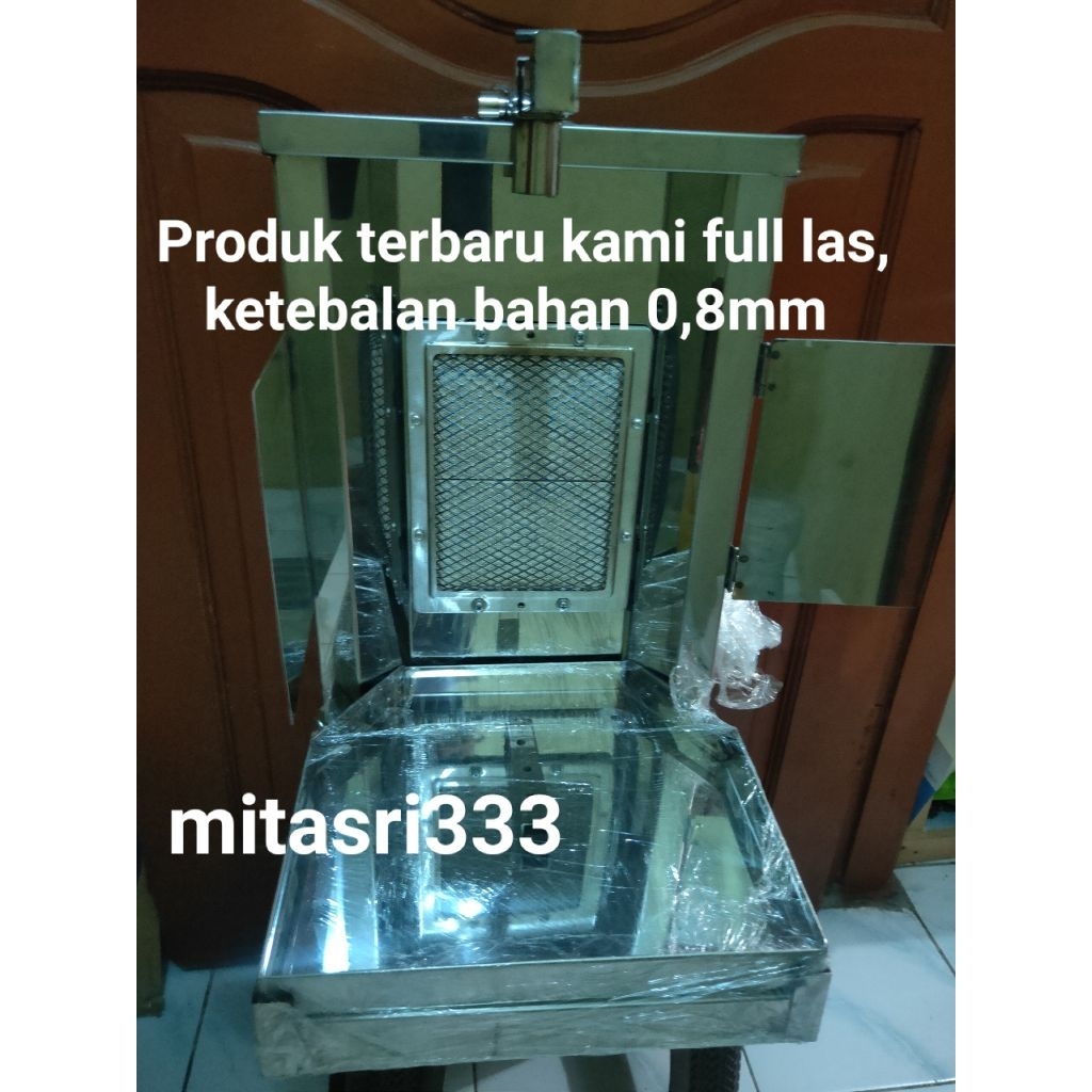 Burner kebab otomatis 2kg fullset