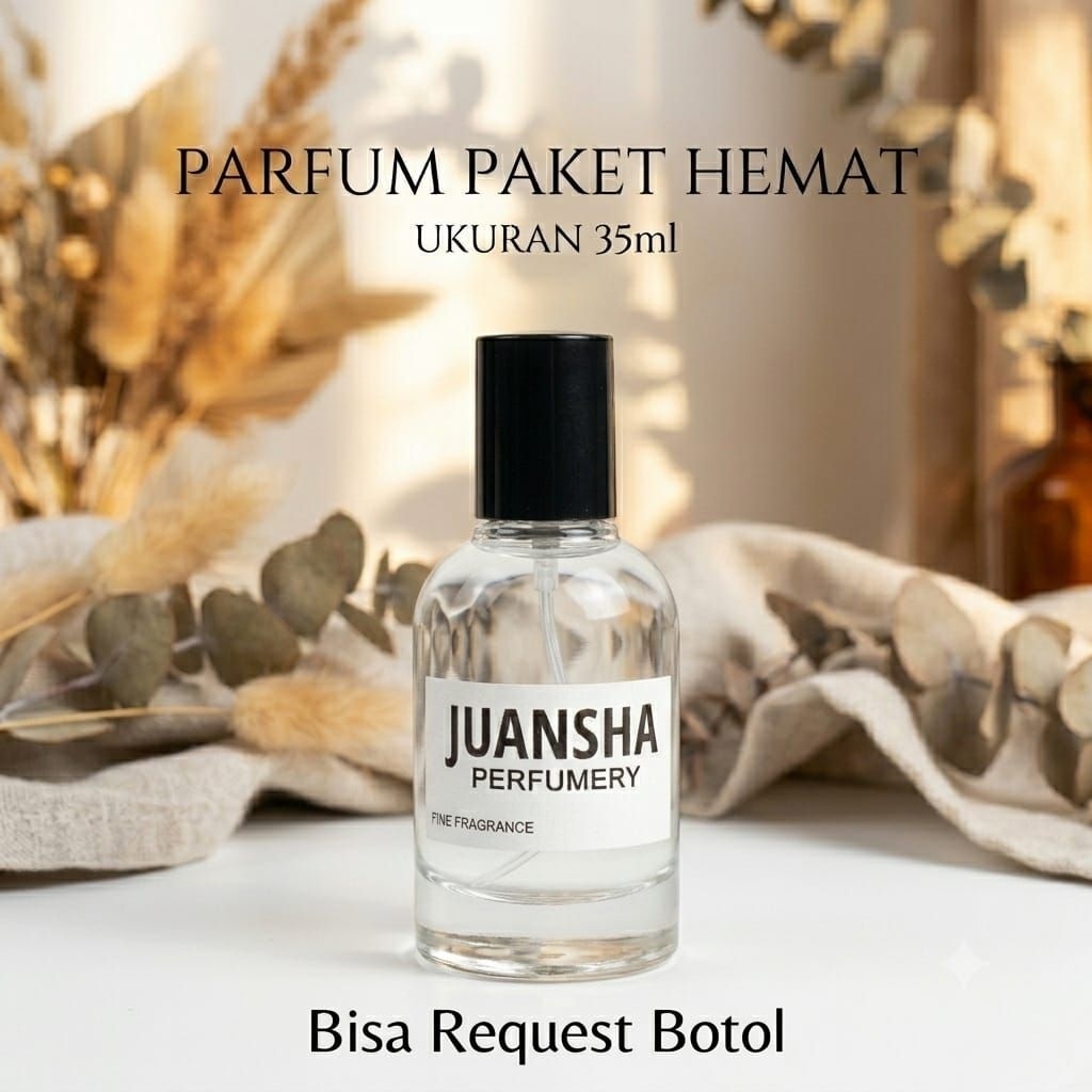 JUANSHA PARFUM 35ML PAKET HEMAT ( AROMA REQUEST CHAT ADMIN)