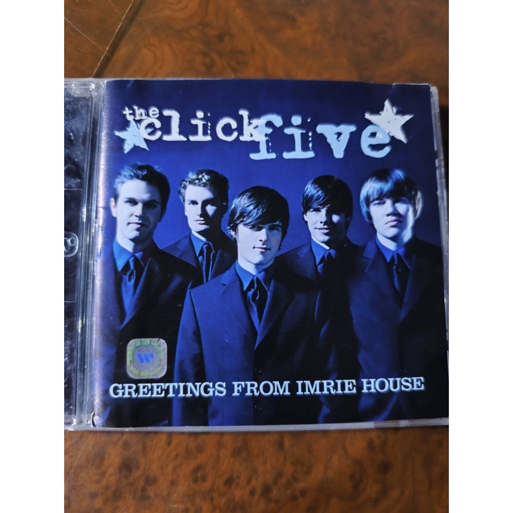 CD Musik original THE CLICK FIVE greeting From imrie house
