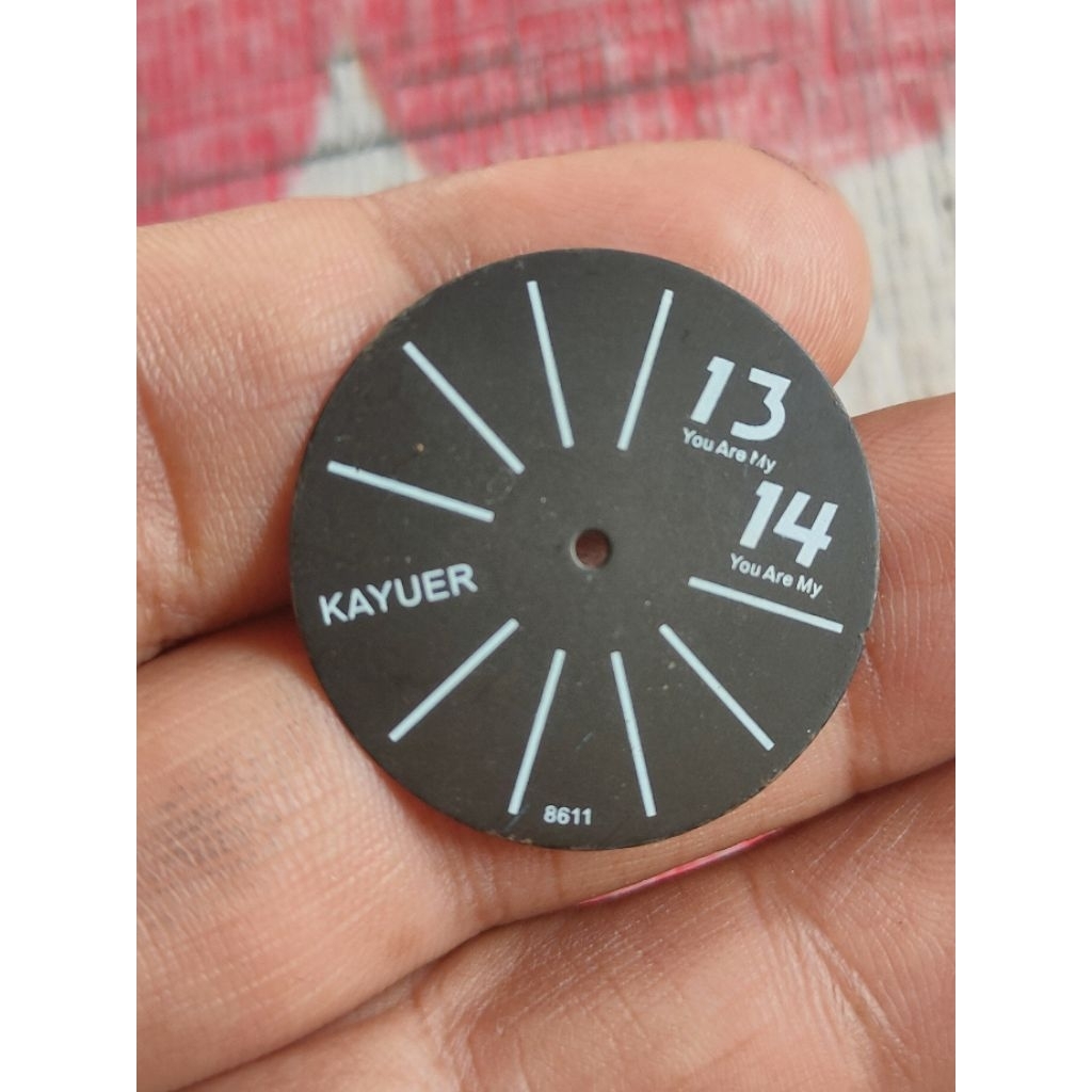 dial jam 29,5mm plat jam 29,5mm bekas