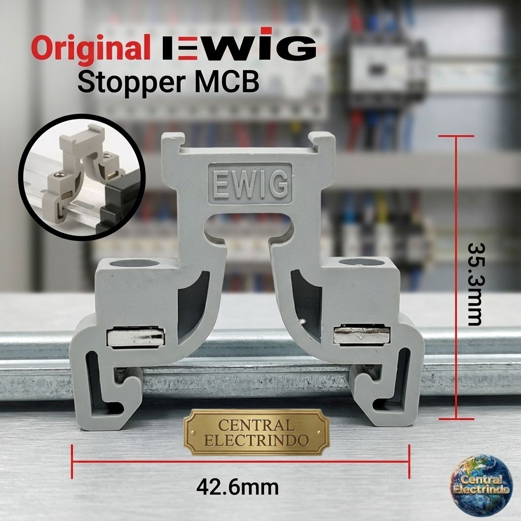 Stopper MCB Din Rail EWIG.