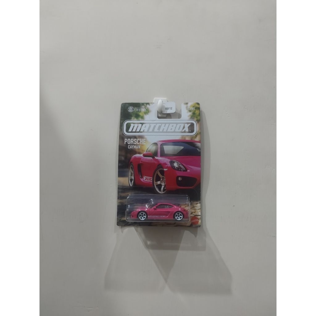 Matchbox Porsche Cayman Pink