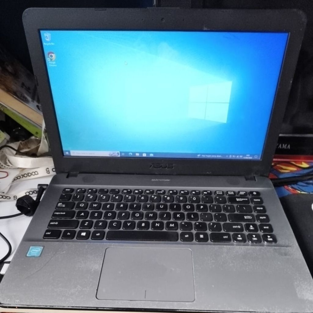 laptop asus x441na second minus bagian speaker dan body aja