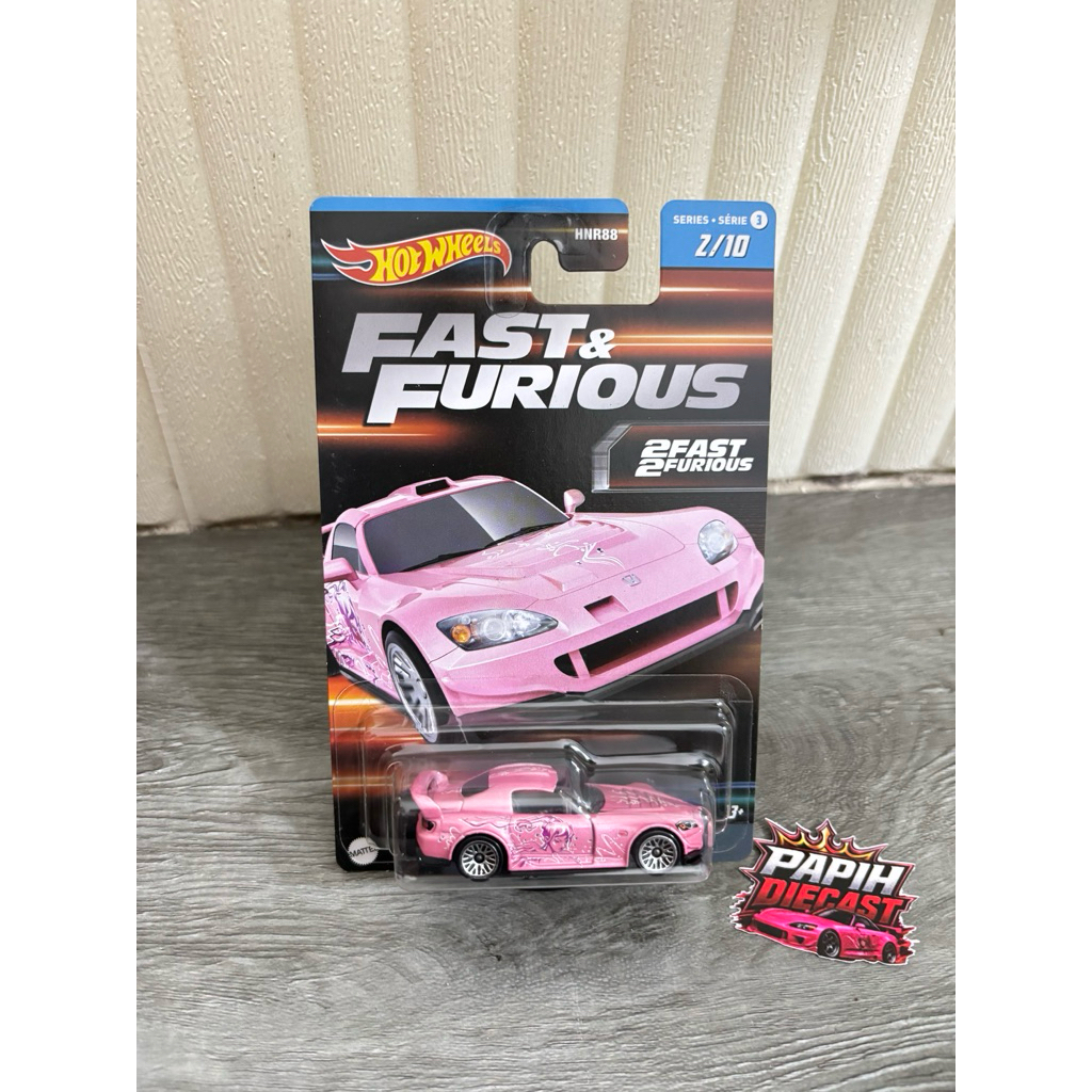 Hotwheels Fast&Furious S2000 Pink+Protek