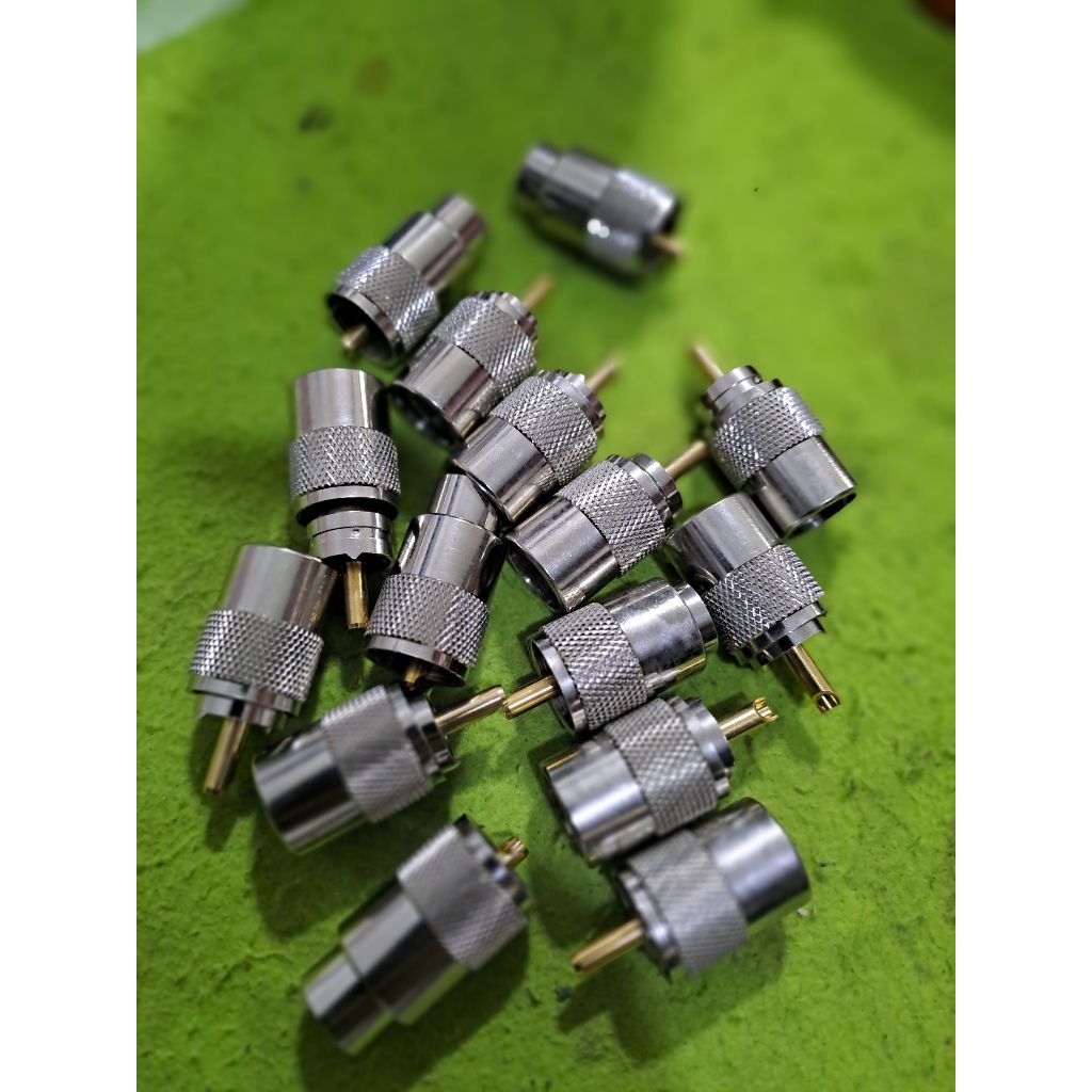 Konektor RG8 Conector PL Rg8 Baru Bagus Buat Kabel Coax Rg8