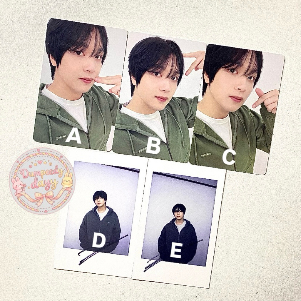 Photocard Selca Polaroid Haechan NCT Dream Hoodie Lucky Draw Withfans/ Yizhiyu Exclusive Event POB B