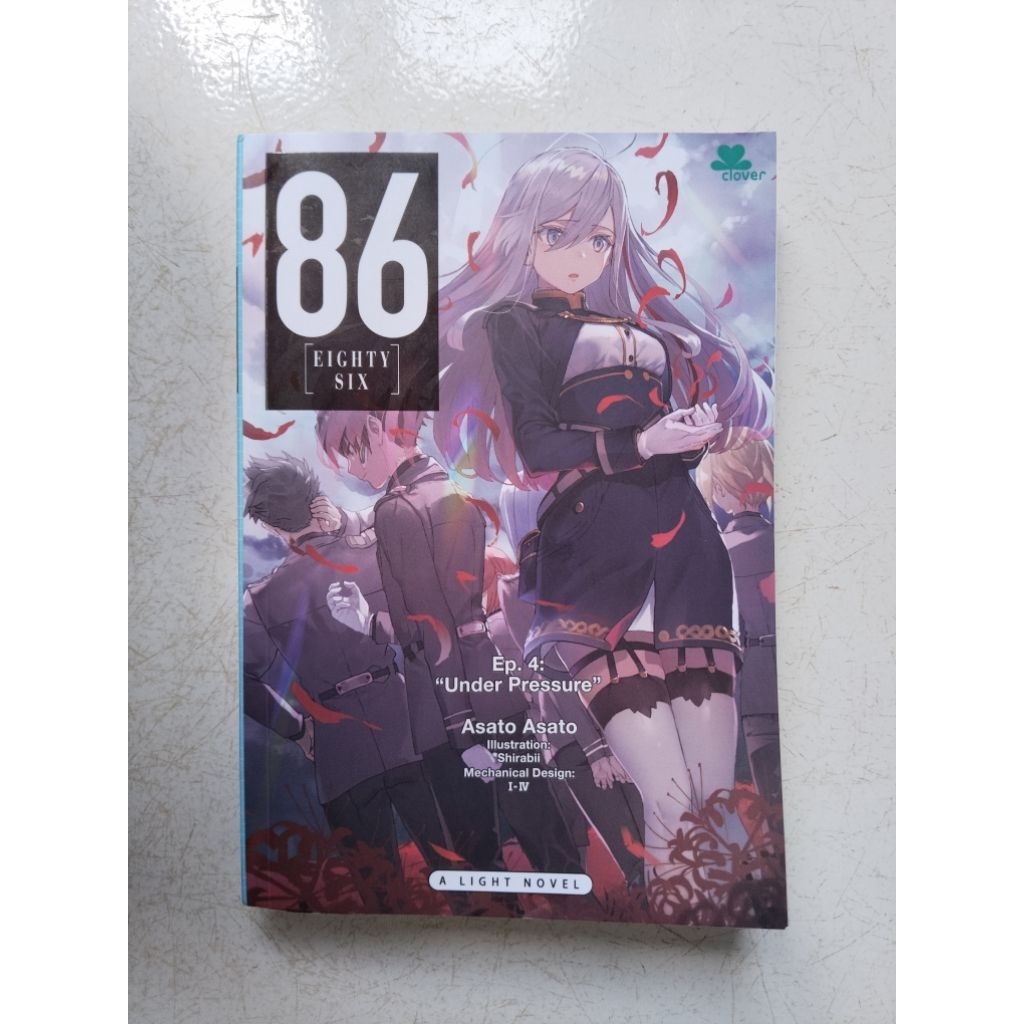 86 Eighty-Six Vol. 4: Under Pressure - Asato Asato | Light Novel Original Bekas Bahasa Indonesia