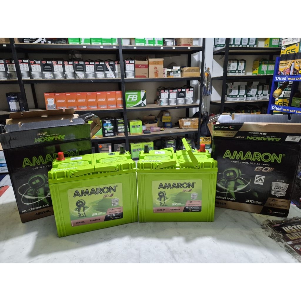 Aki Amaron Go 46B24R/L/LS 45 Ah NS60/NS60L/NS60LS