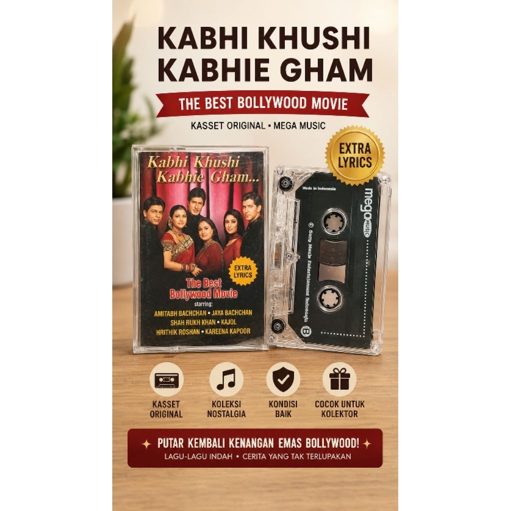 Kaset Ost Kabhi Khushi Kabhie Gham / Bollywood