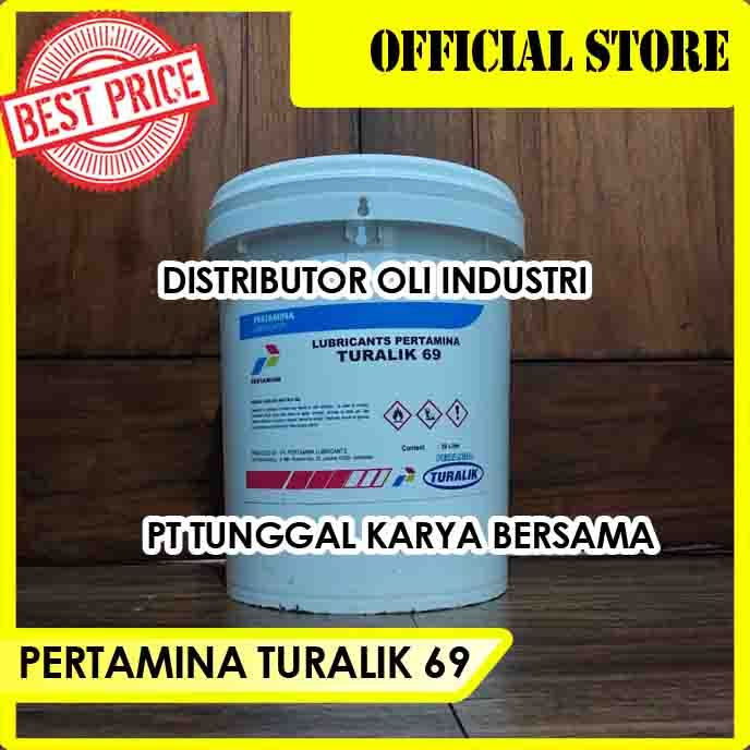 PERTAMINA TURALIK 69 ( Oli Hidrolik Industri - ISO VG 100 )