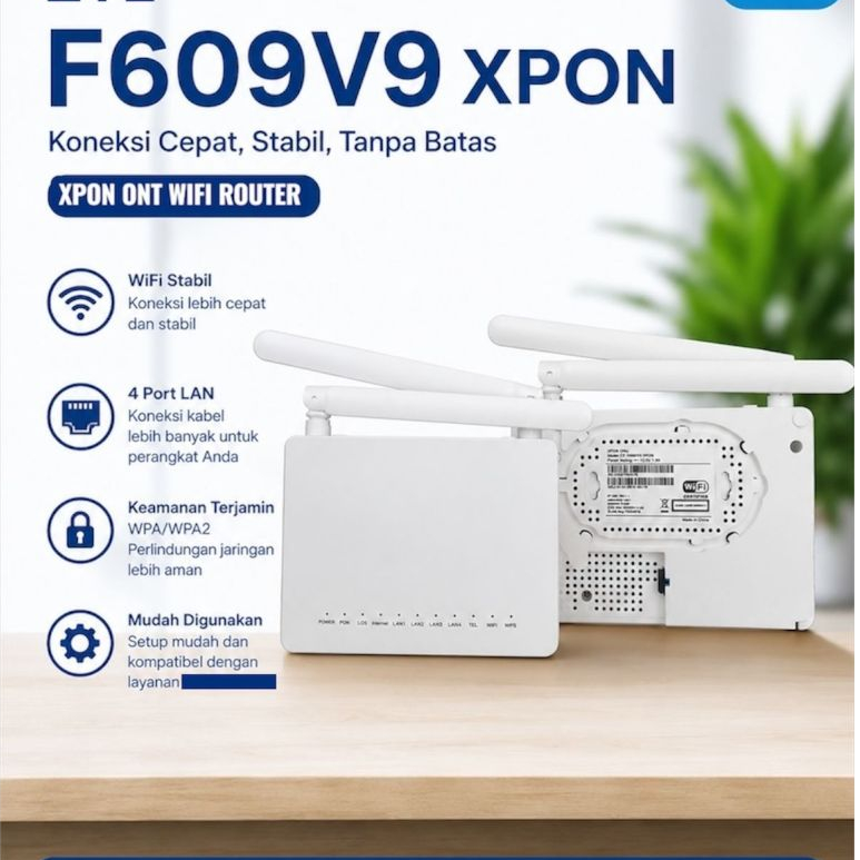 ROUTER ZTE F609V9 XPON NEW
