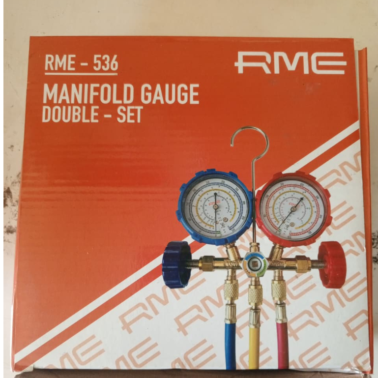 Double Manifold AC R32 R410 R22 / Manifold Double SET