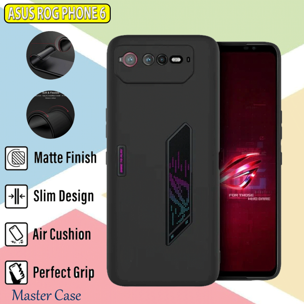 Casing Asus ROG Phone 6 Softcase Black Matte