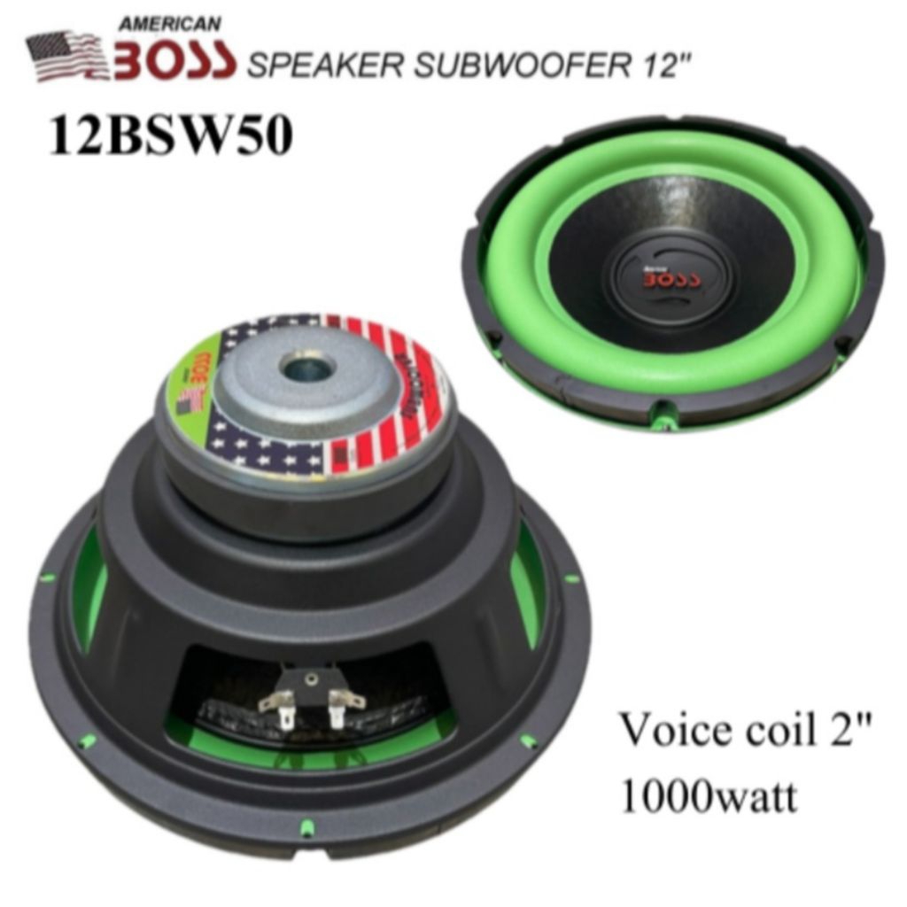 SPEAKER COMPONENT AMERICAN BOSS 12 INCH 12BSW50