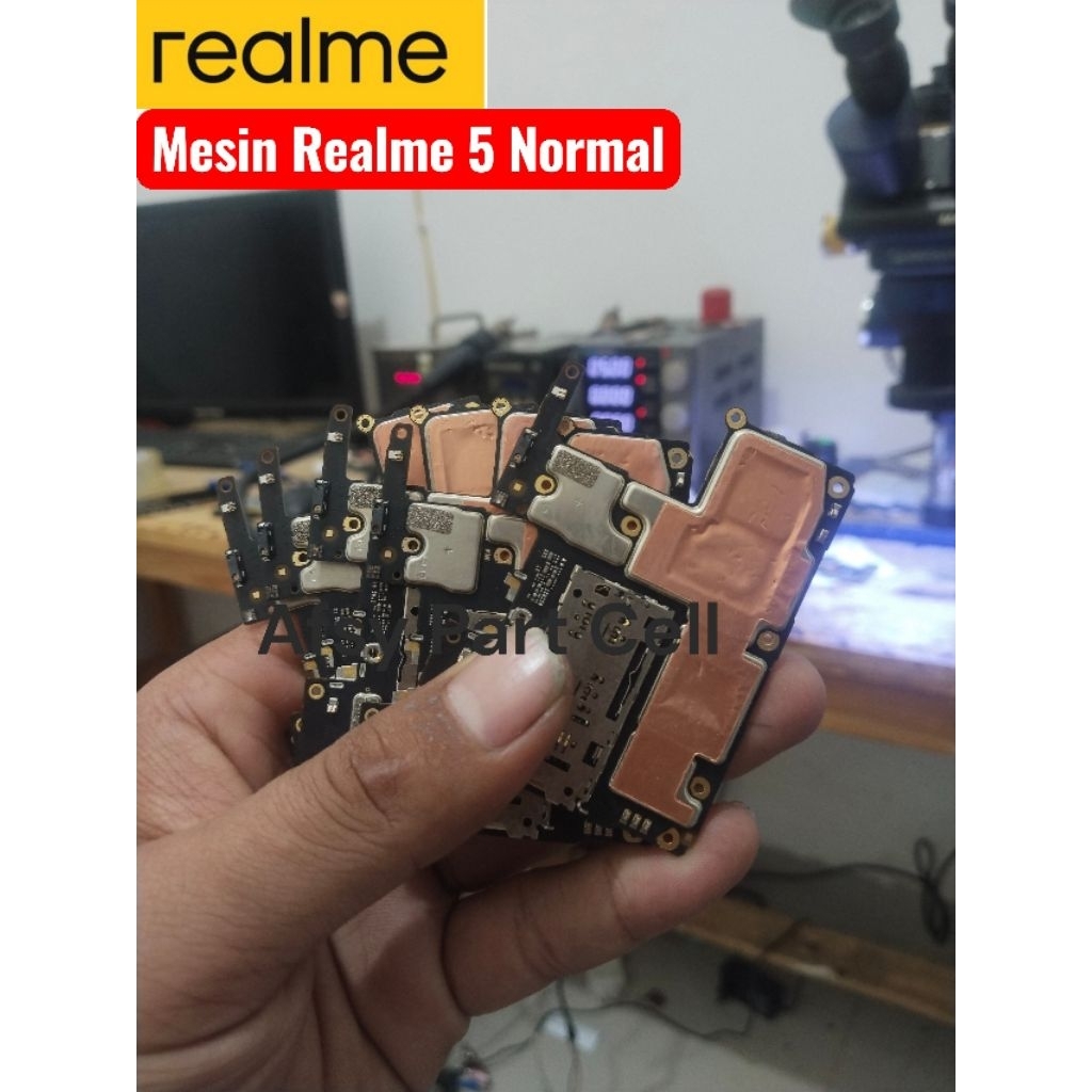 Mesin Realme 5 NORMAL