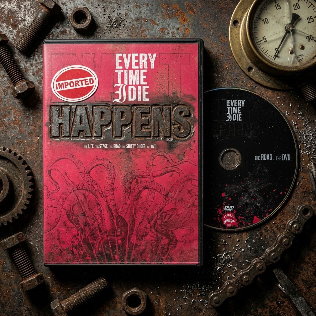 Dvd Original Every Time I Die - Sh*t Happens Made In USA