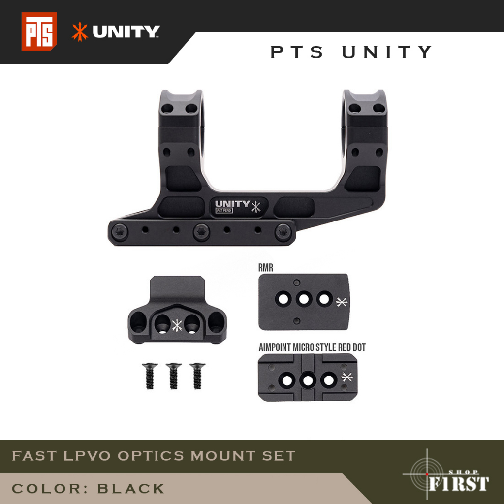 PTS UNITY TACTICAL - FAST LPVO Optics Mount Set