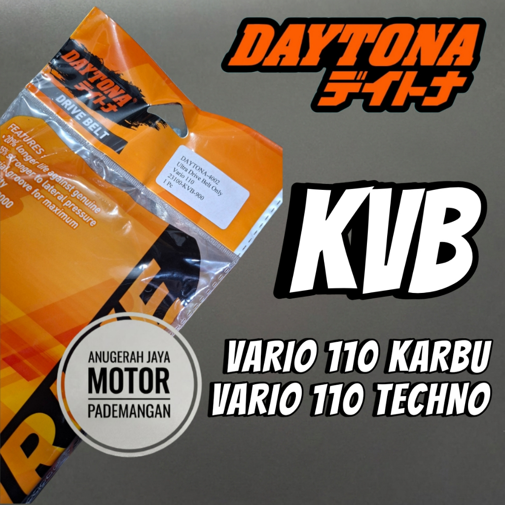 DAYTONA Vanbelt Racing Vario 110 Karbu, Vario 110 Techno KVB
