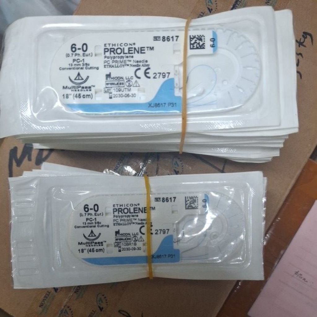 benang prolene 6/0 cuting 8612