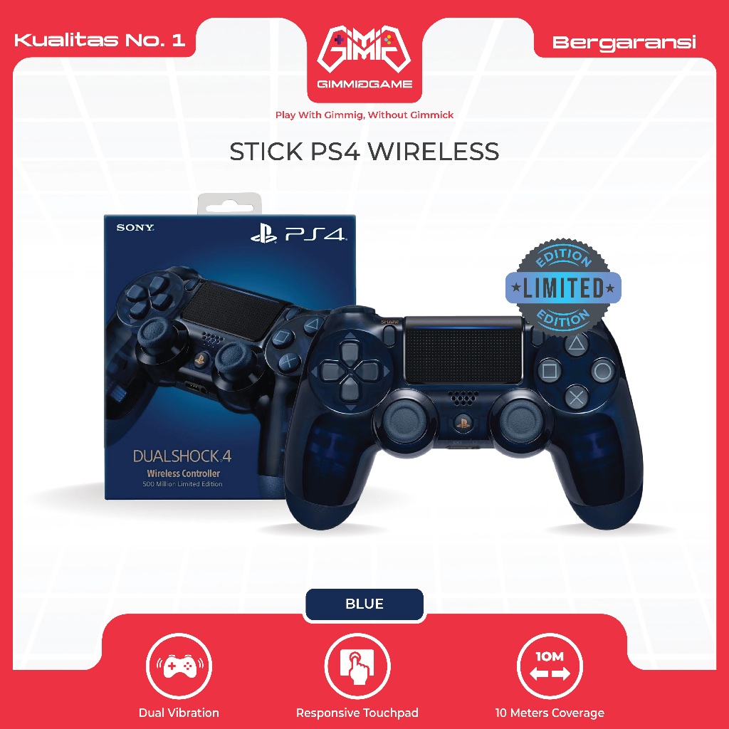 Stick Stik DS4 PS4 LightBar Free Charger 500 Million Limited Edition