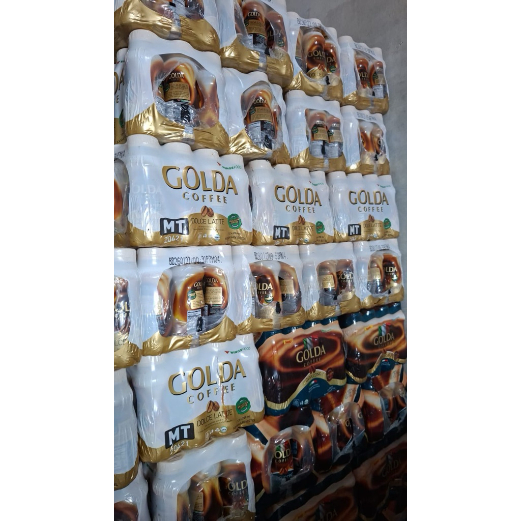 Golda coffee kemasan botol (isi 12 botol)