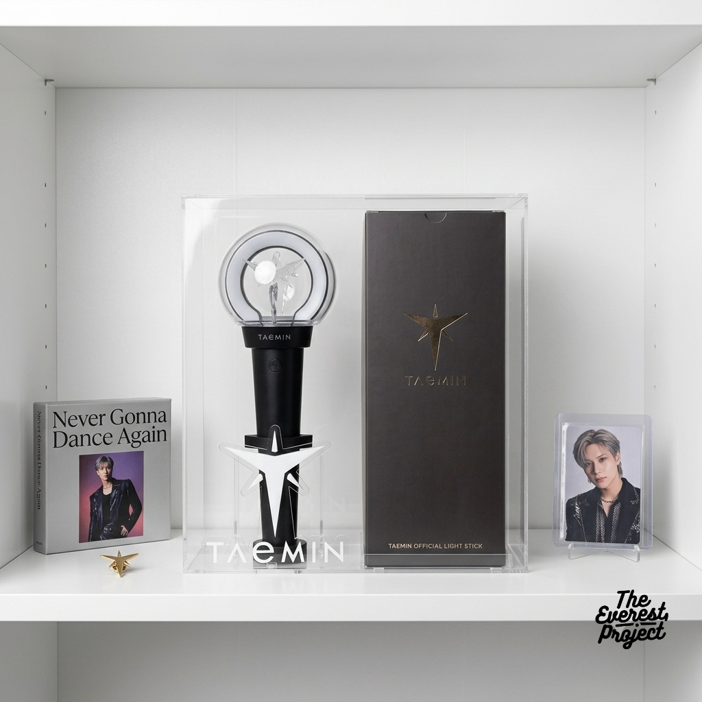 Lightstick Taemin / Box Lightstick Taemin / Rak Lightstick Taemin / Box Lightstick Akrilik