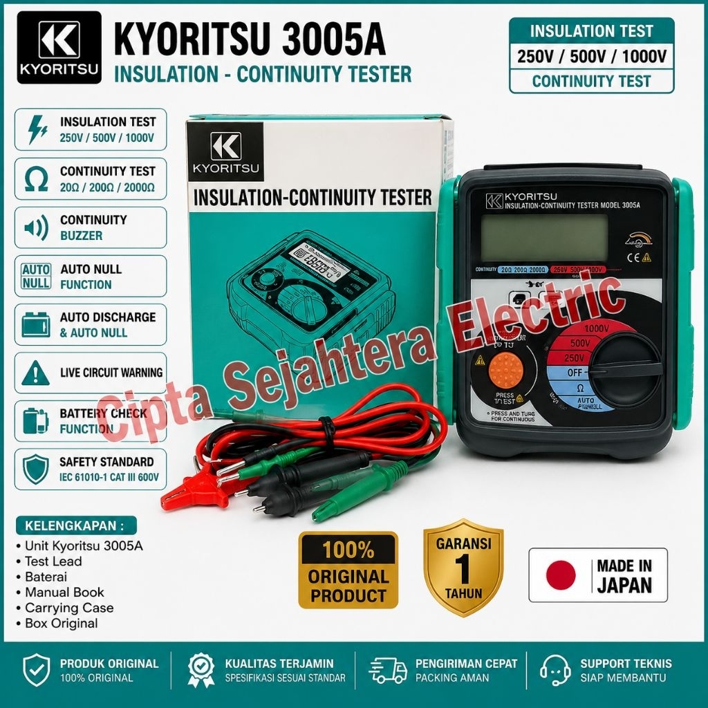 magger kyoritsu 3005a