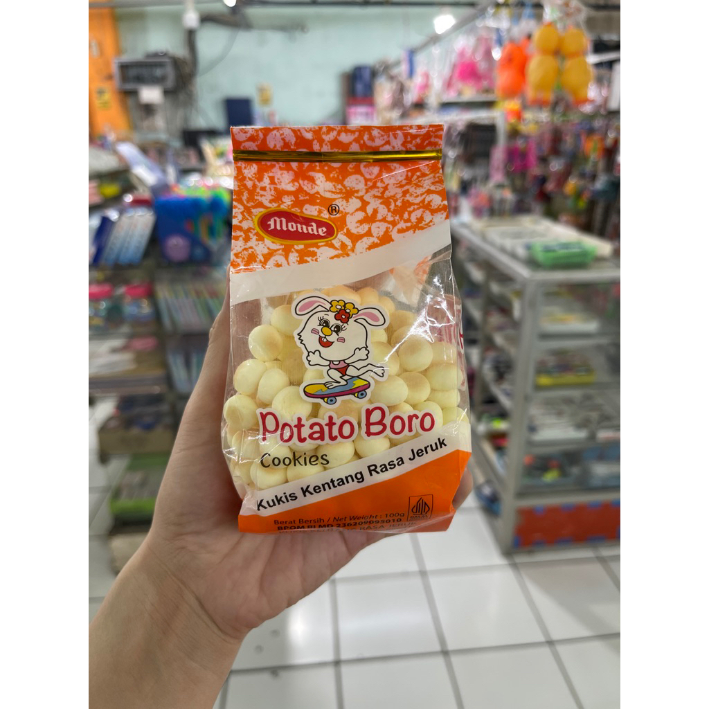 Monde potato boro 100g - potato boro cookies - kukis kentang