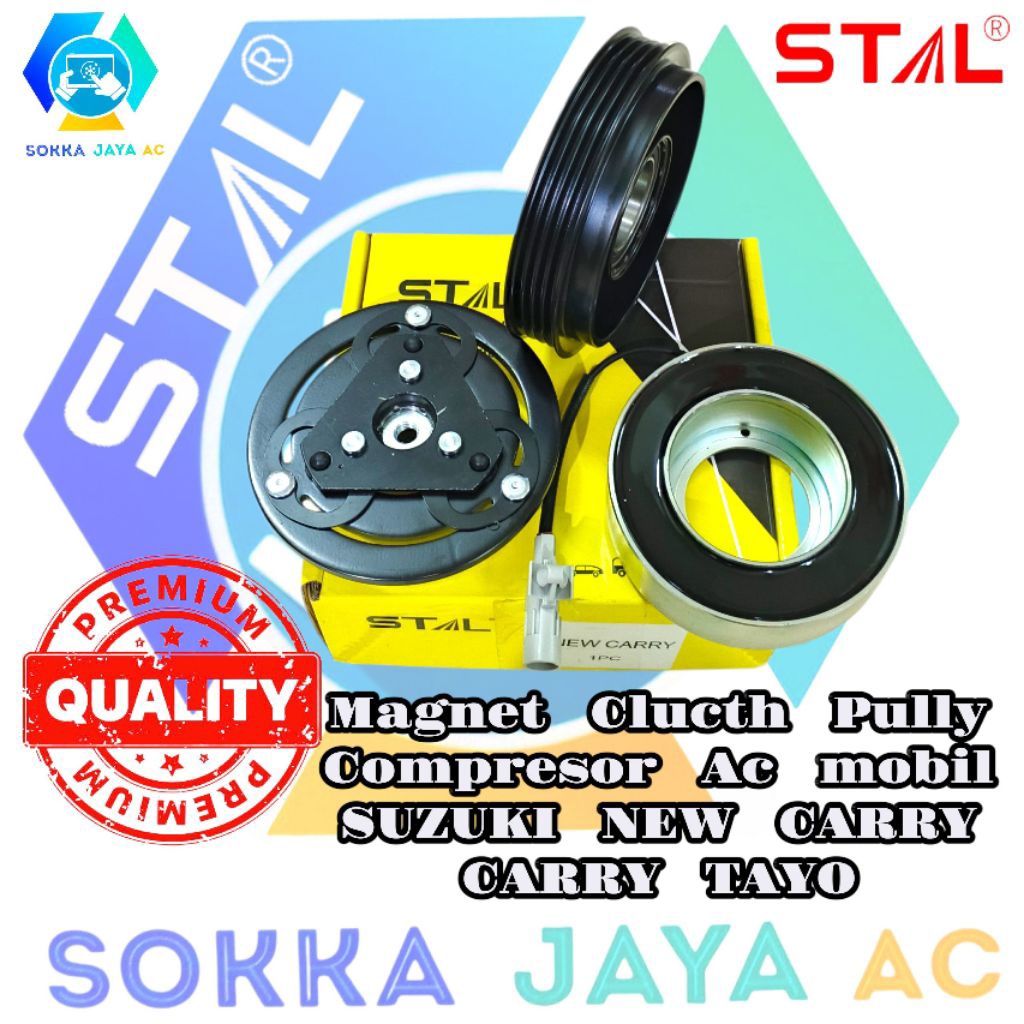 Magnet Clucth Pully Compresor Ac Mobil SUZUKI NEW CARRY CARRY TAYO