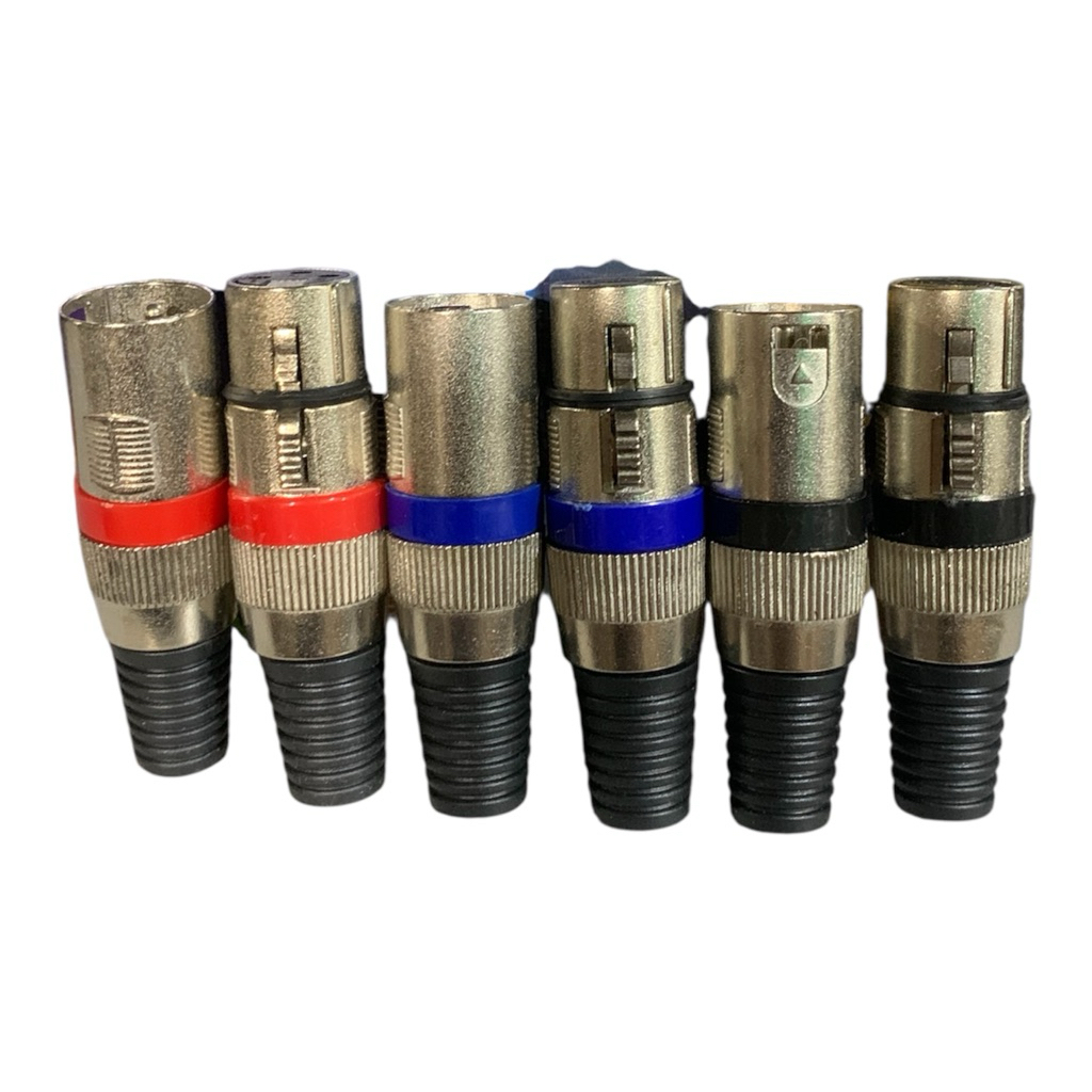 Jek/Jack Canon female/ Male Jek xlr Connector Mic