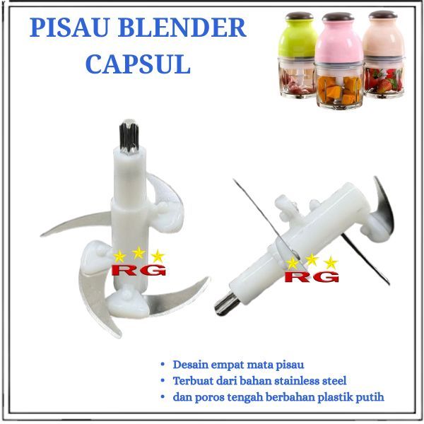 SPAREPART PISAU BLENDER KAPSUL MATA 4