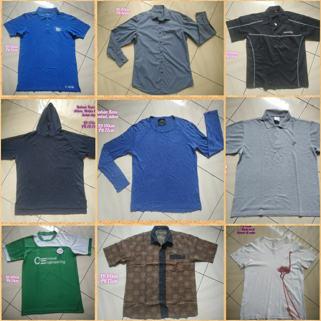 PL ~ Kaos, Kemeja Pria
