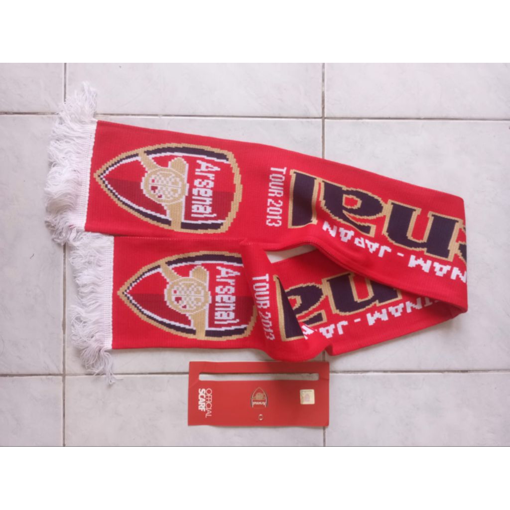 Scarf Arsenal Tour 2013 (Arsenal Asia Tour 2013)
