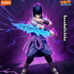 100% Original BLOKEES Naruto Champion Class Sasuke | Action Figure | Mainan Koleksi | Mainan Pajanga