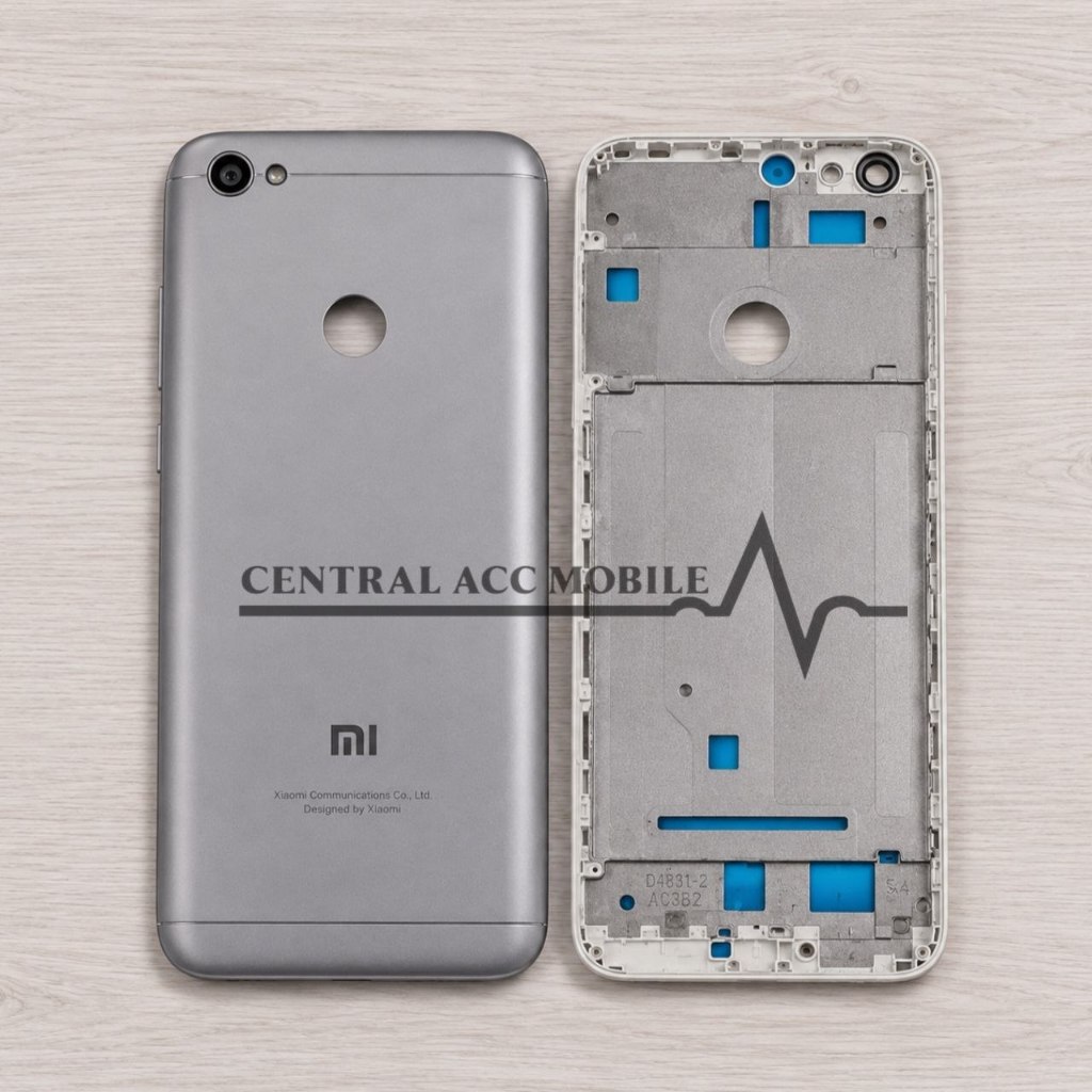 Kesing Casing Full Set Xiaomi Redmi Note 5A Prime Backdoor + Frame Lcd Cesing Housing Fulset + Tombo