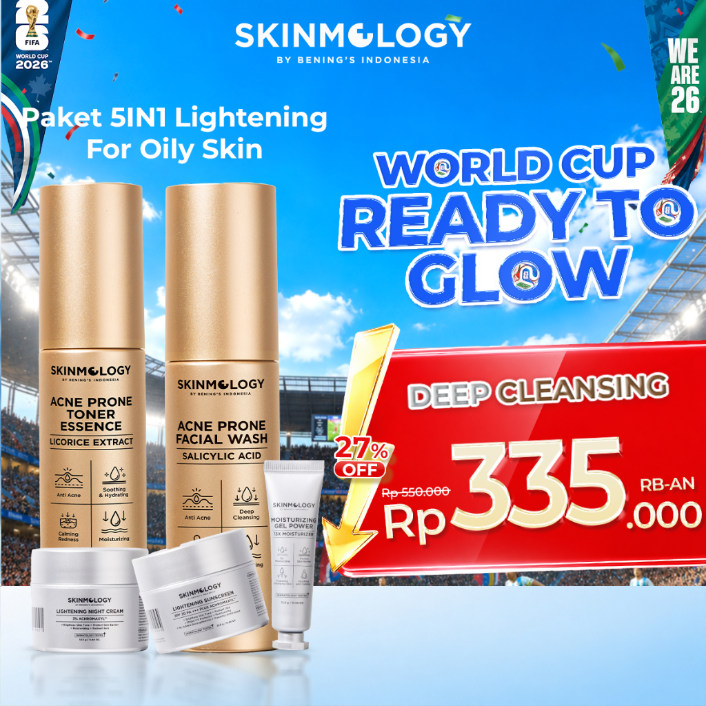 Skinmology By Bening's Clinic Indonesia - 5in1 Lightening for Oily Skin - Achromaxyl Salicylic Acid 