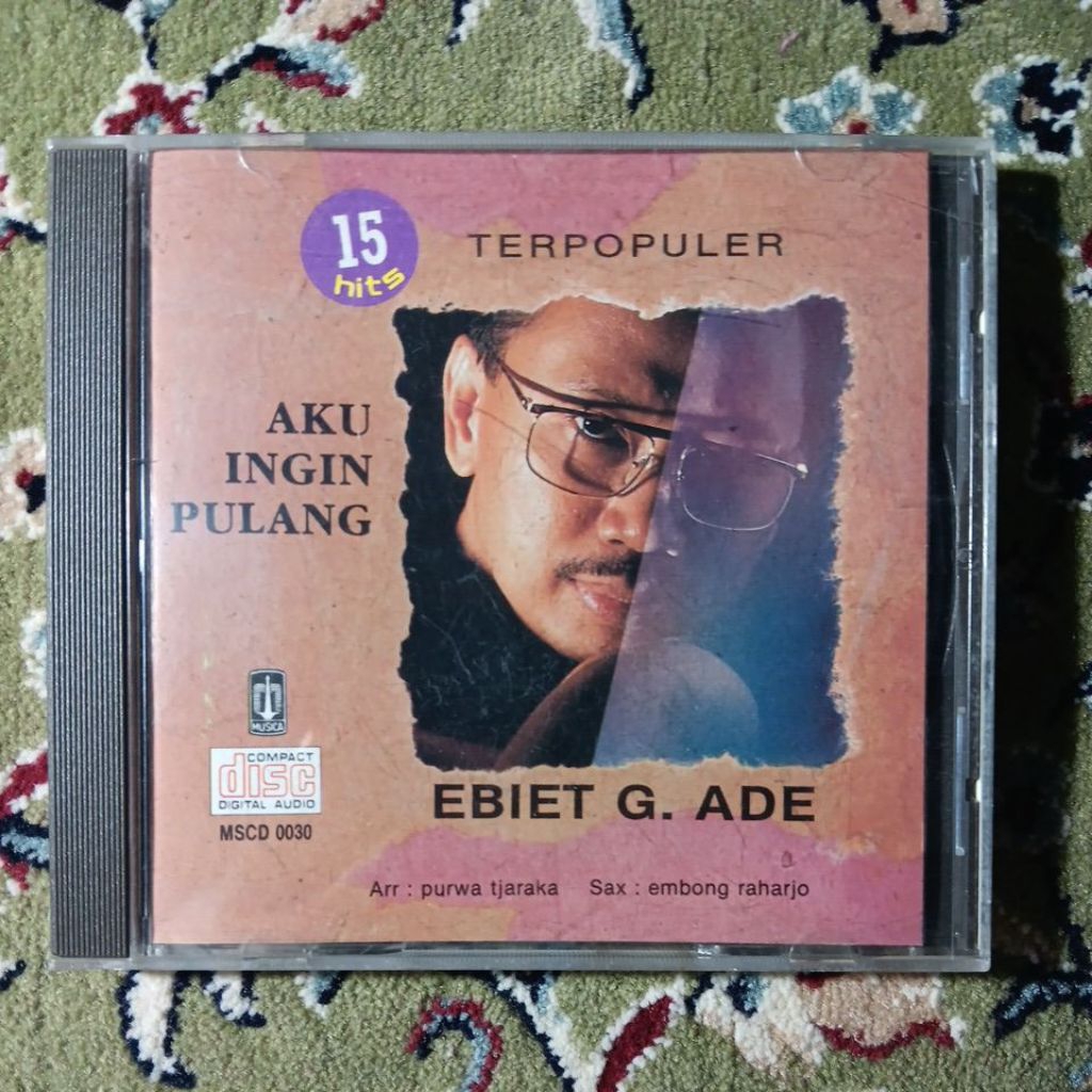 CD EBIET G. ADE - AKU INGIN PULANG ( PRESS AWAL )