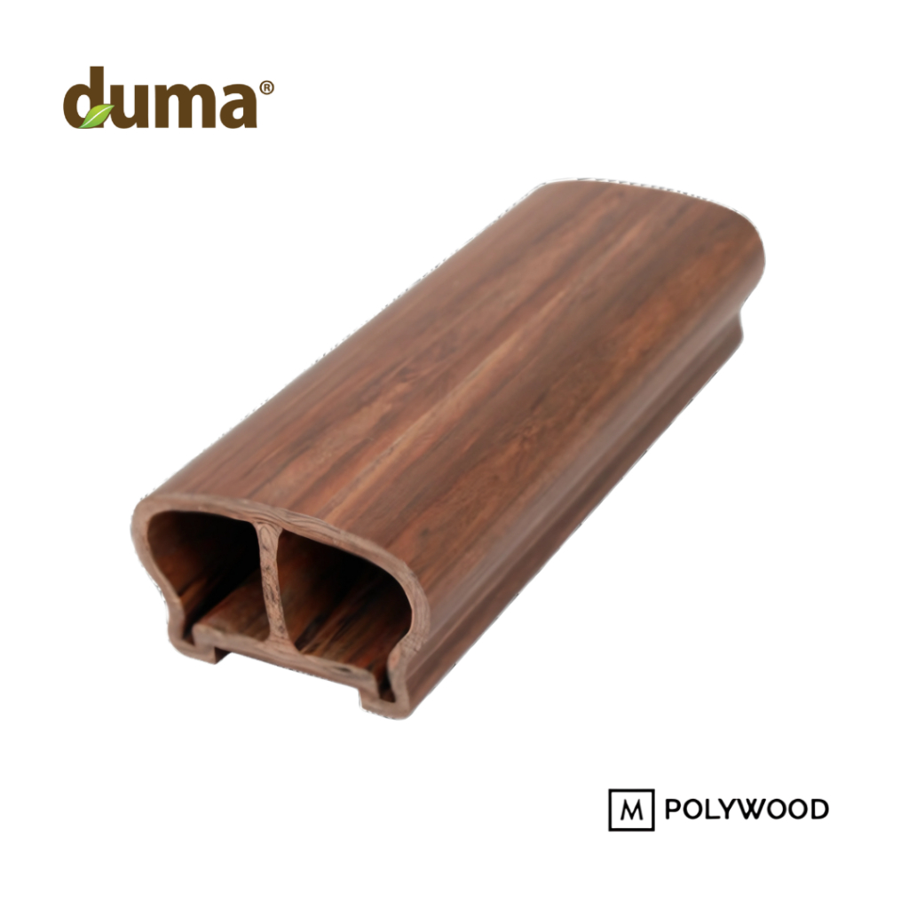 DUMA WPC HAND RAIL 80 x 50 - HANDRAIL / RAILING / HANDLE / PEGANGAN TANGAN TANGGA WPC