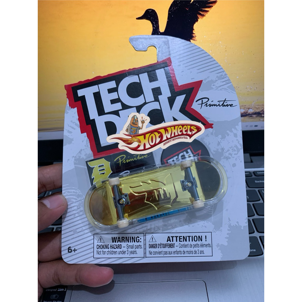 Tech Deck Primitive Skateboard Golden Platinum Ultra Rare Chase