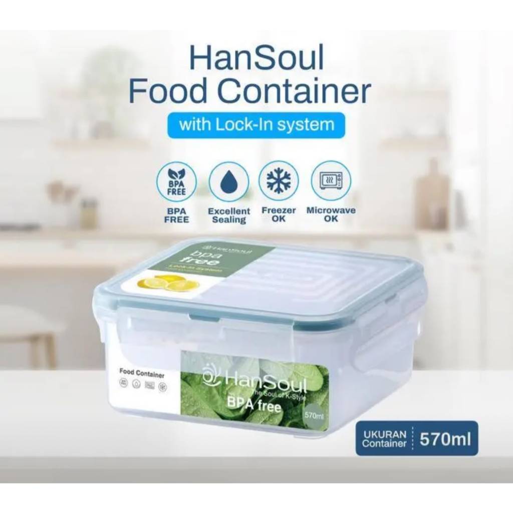  HANSOUL HFC 55431 CL CONTAINER 570 ML
