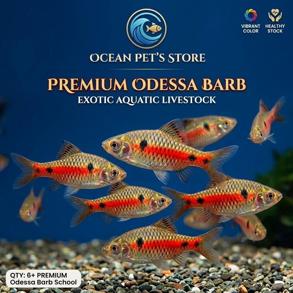 Ikan Hias Odessa Barb Pethia Paditya Ruby adalah pilihan sempurna untuk aquarium dan aquascape Anda