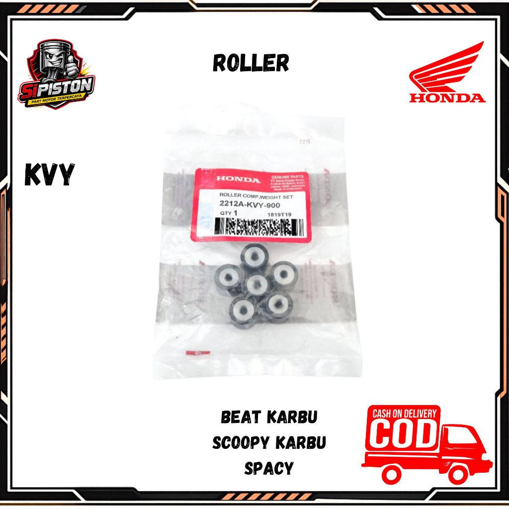 roller beat karbu standar bawaan motor KVY ORIGINAL