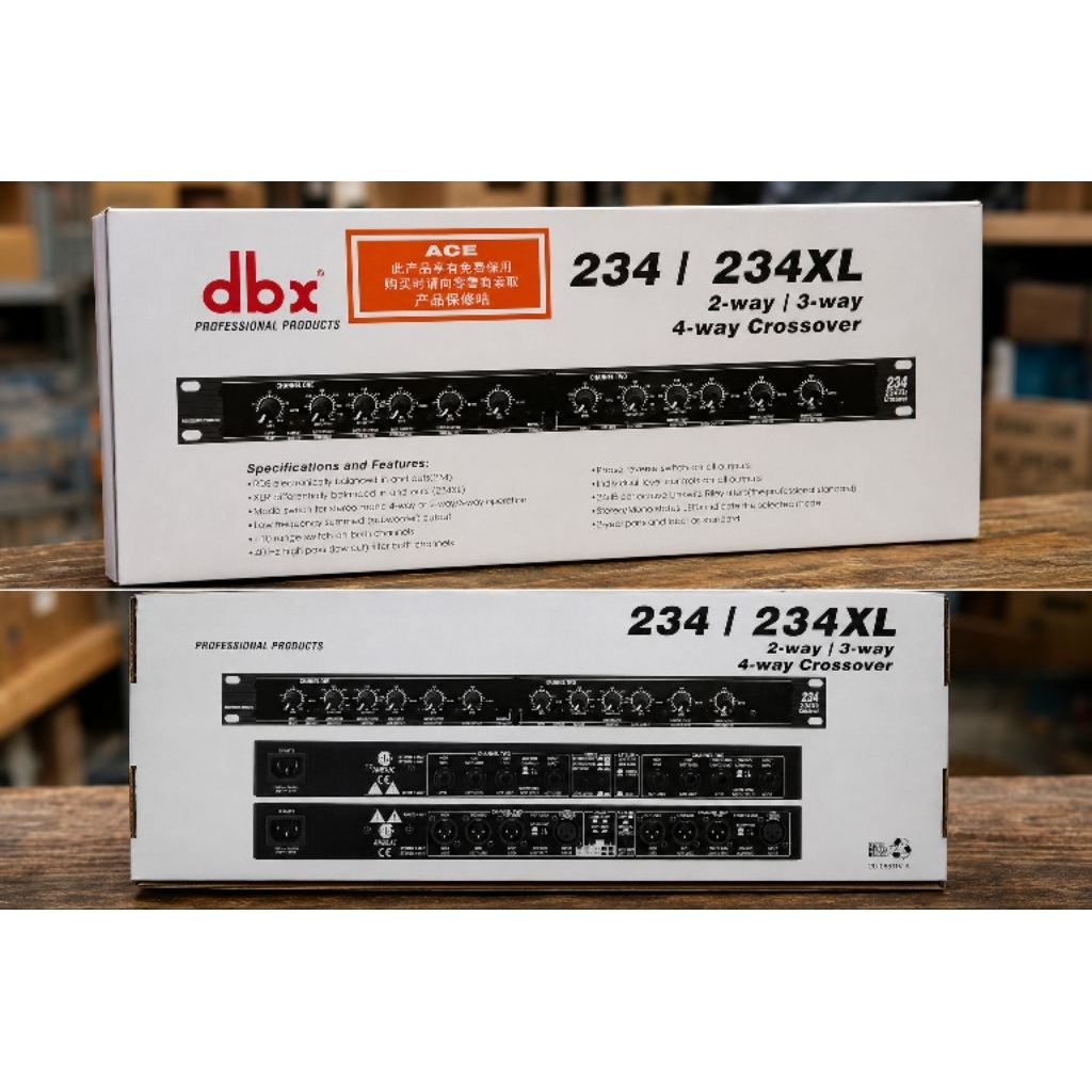Dbx crossover 234XL equalizer dbx