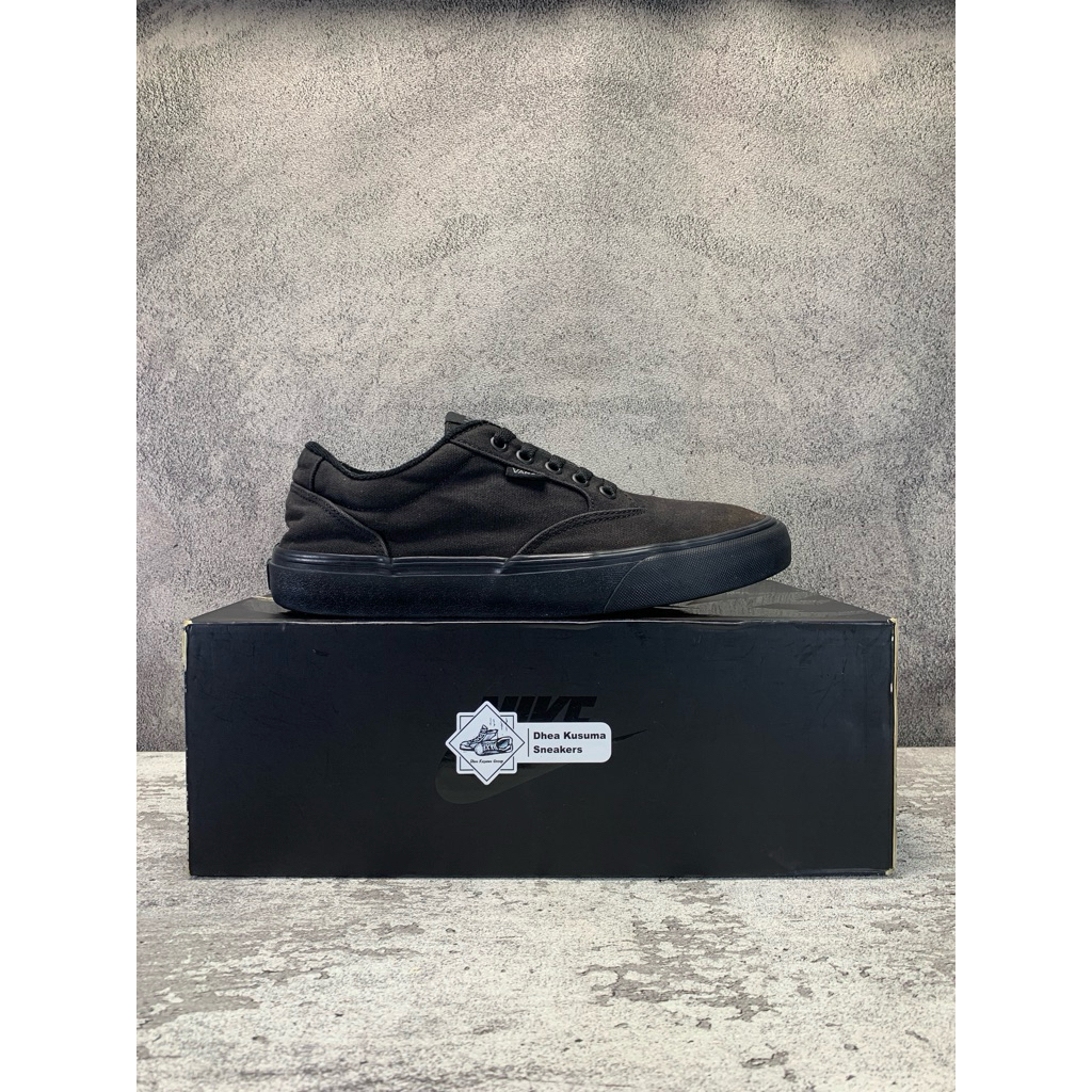 Sepatu Second  Vans Atwood Deluxe Black  Size 42,5 insole 27,5 cm  Original Guarantee 100%