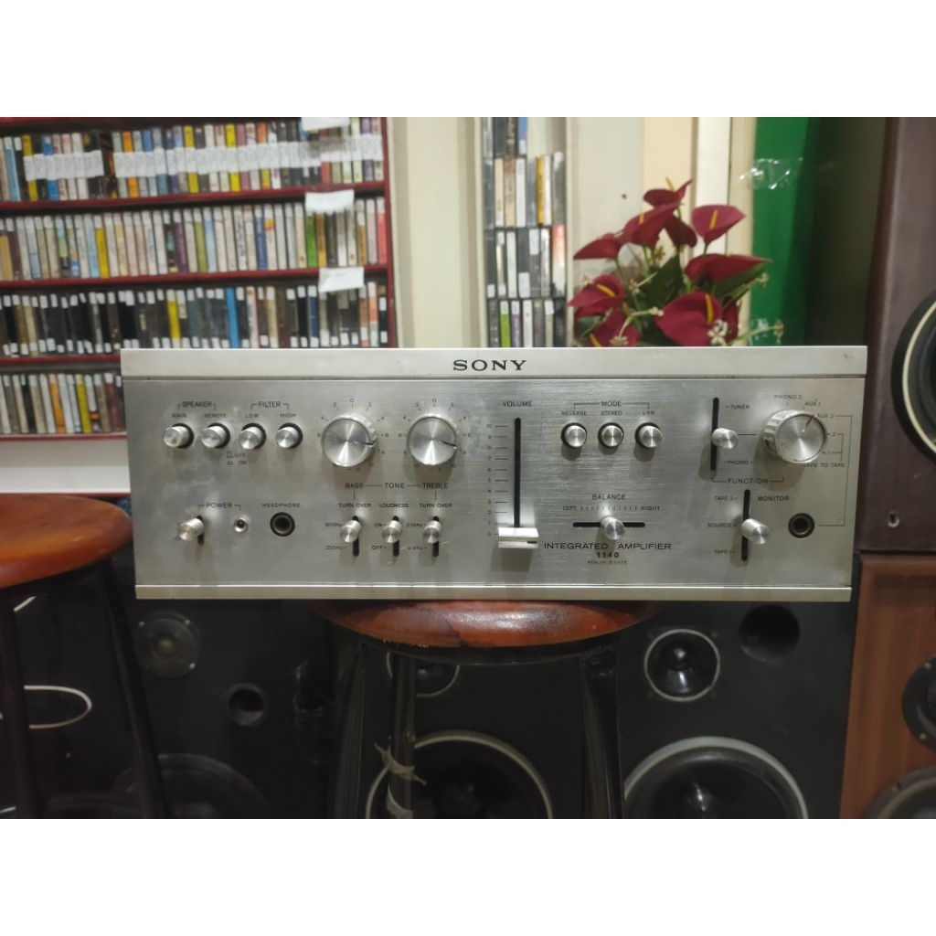 integrated amplifier Sony ta 1140 full oryginal JENGKOL
