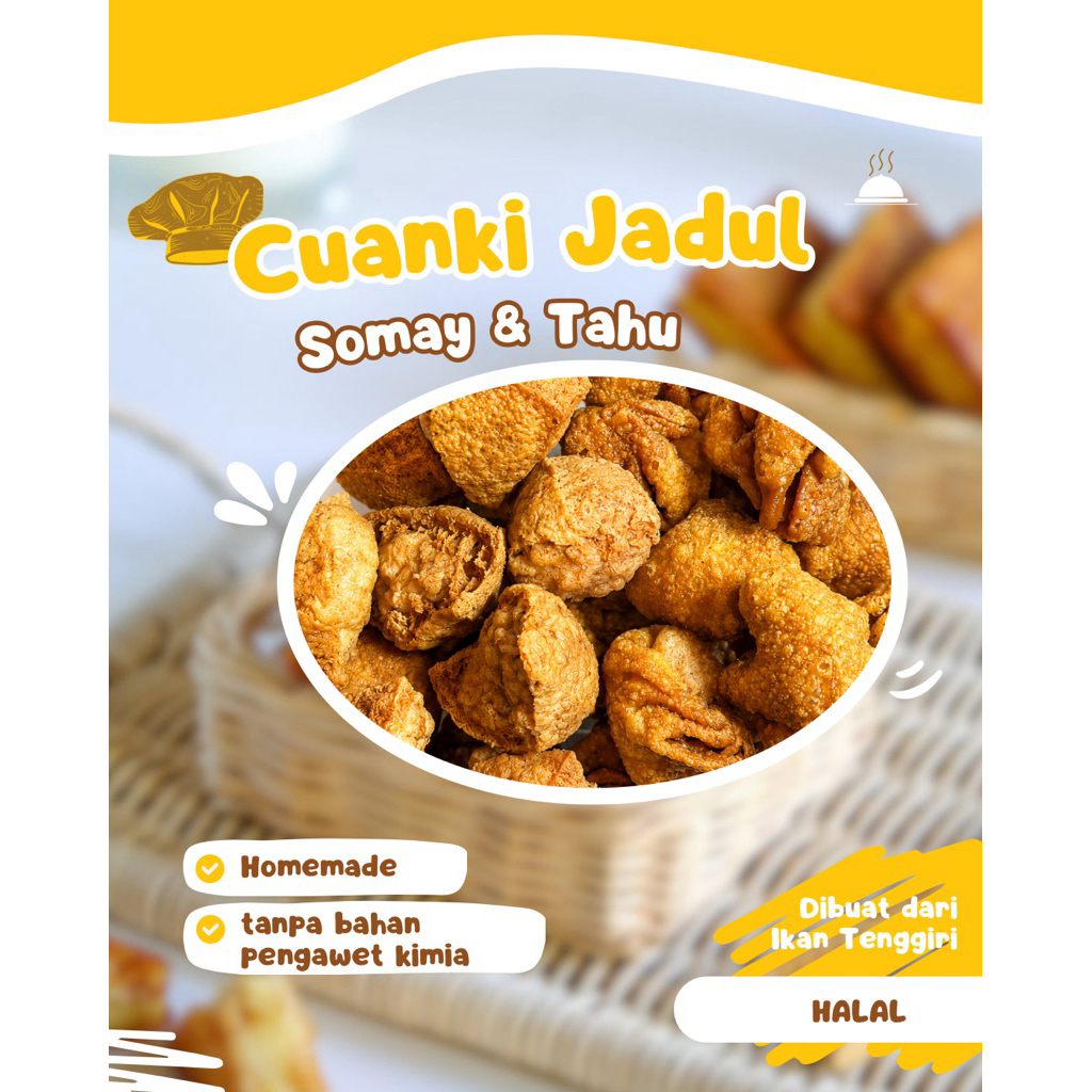Cuanki Bandung jadul dari ikan Tenggiri. Cuanki somay tahu Bandung Jadul.