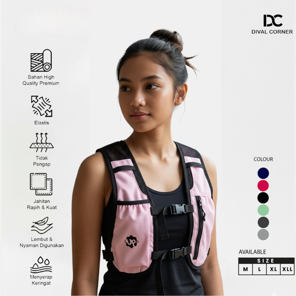 Tas Lari Rompi Running Wanita Vest